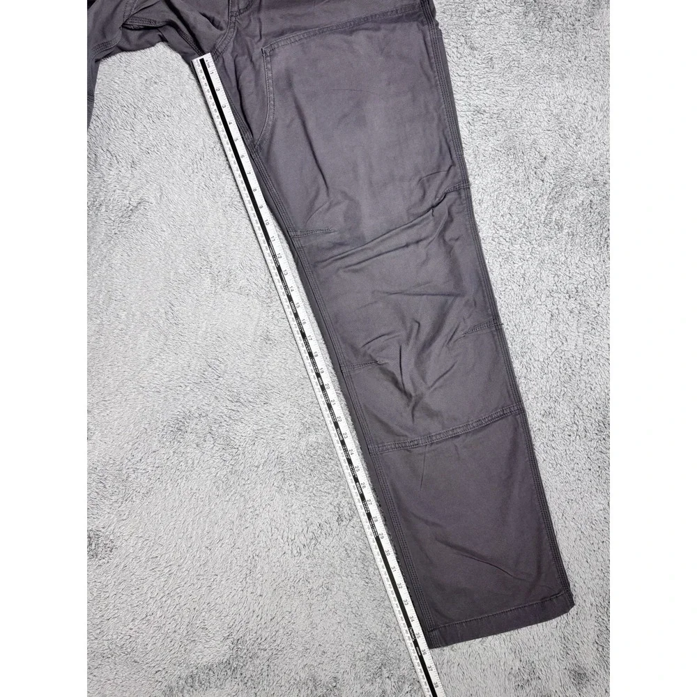 Carhartt BN2802-M 36x36 Relaxed Rugged Flex Double Front Utility Pants Dim Grey